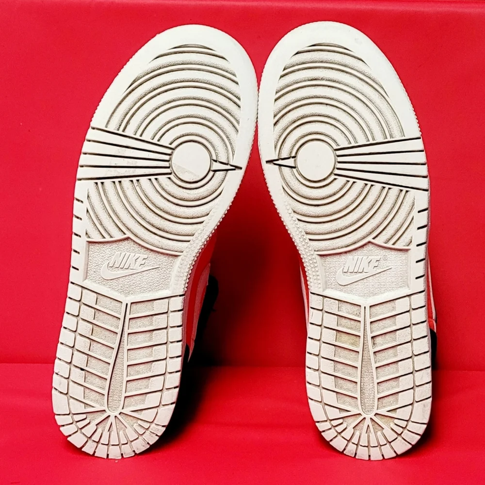 Jordan 1 Mid Black Infrared GS Shoes #FB4417-016 size 5Y Big Boys / Women's 6.5 - Picture 10 of 12